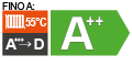 Fino a A++ Riscaldamento pompe di calore 55°C