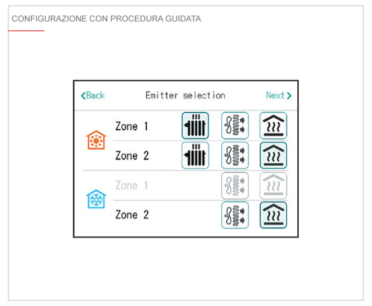 configurazione guidata