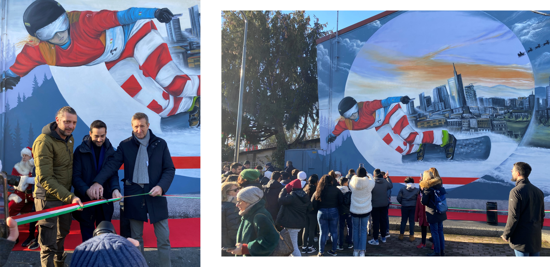 Inaugurazione murale